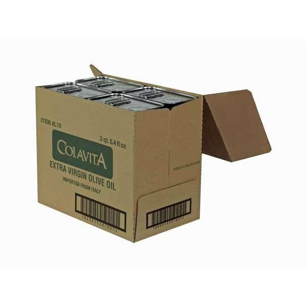 Colavita Extra Virgin Olive Oil Tin 3 Liter, PK4, Colavita, Mfr#: L10